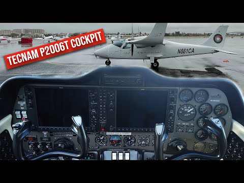 Видео: Экскурсия по кабине Tecnam Twin P2006T
