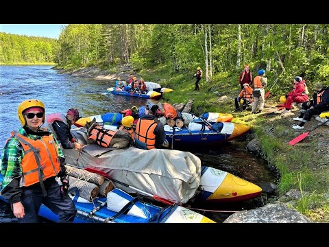 Видео: Кереть + Белое море, сплав на катамаранах - 2023 г.