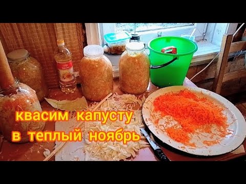 Видео: Квасим капусту...