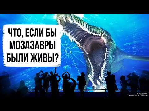Видео: Что, если вас начнут преследовать гигантские морские динозавры