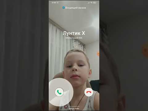 Видео: мне звонит Лунтик Х