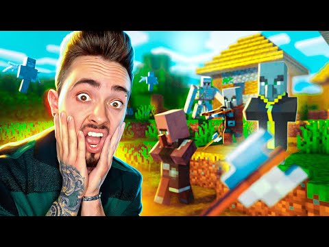 Видео: НАШЛИ ПРОКЛЯТУЮ ДЕРЕВНЮ РАЗБОЙНИКОВ В МАЙНКРАФТ!