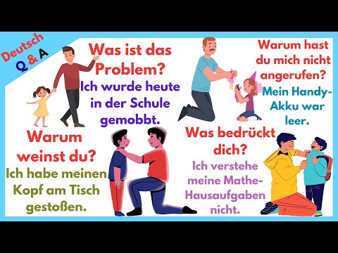 Видео: Учите немецкий легко с реалистичными диалогами отца и ребенка!