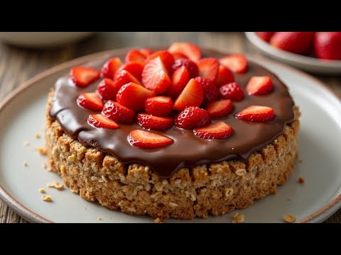 Видео: Никакой муки, никакого сахара! Самый полезный овсяно-клубничный пирог для вашего рациона!