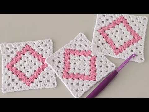 Видео: Руководство для начинающих по изготовлению красивых квадратов крючком