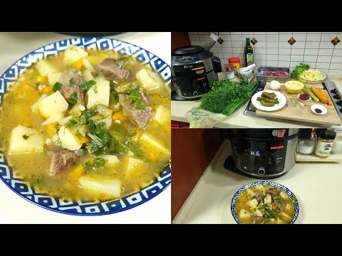 Видео: Рассольник в мультиварке Ninja SMART LID OL553/Ol550!