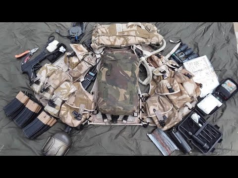 Видео: Vest Tactical Load Carrying ( Обзор Британского тактического жилета )