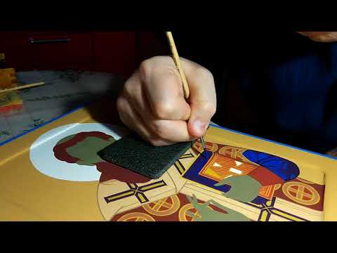 Видео: Св Григорий Палама написание иконы