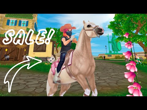 Видео: Невероятные скидки и бесплатный питомец! Купила пони 🌺 Star Stable