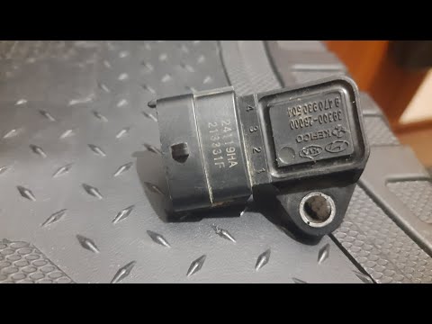 Видео: Диагностика датчика абсолютного давления(ДАД) киа рио.