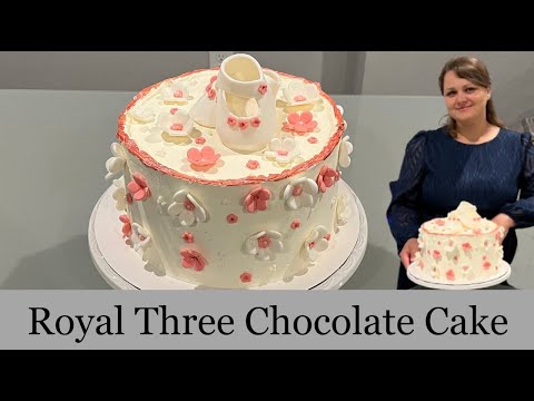 Видео: Royal three chocolate cake ( Королевский торт три шоколада)