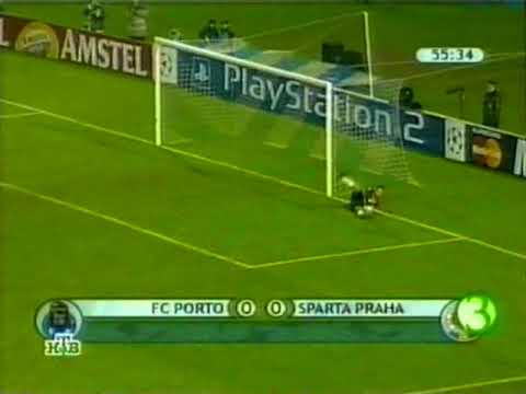 Видео: ЛЧ 2001-02 2гр этап Группа C 2 тур  Порту Спарта  обзор НТВ