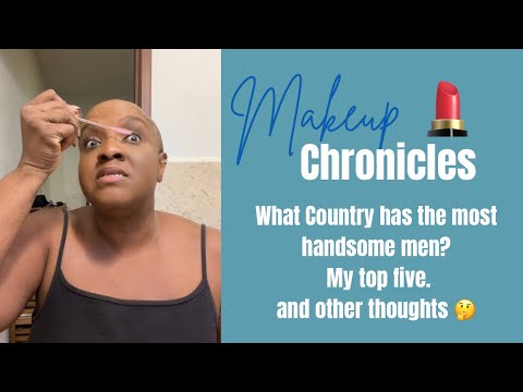 Видео: Хроники макияжа: в какой стране самые красивые мужчины? Моя пятёрка и другие мысли 🤔