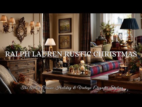 Видео: 🎄Рождественский декор в деревенском стиле от Ralph Lauren 2025 | Искусство классического празднич...
