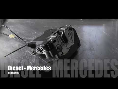 Видео: Ремонт привода замка двери Mercedes, отскакивающего от земли. Часть 2