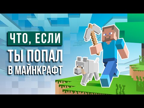 Видео: Что, если ты попал в МАЙНКРАФТ?