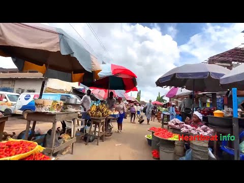 Видео: Внутри города Бенин сегодня