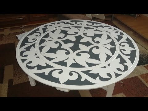 Видео: Казахский стол 130/35, г.Омск,  t.me/master_zhan