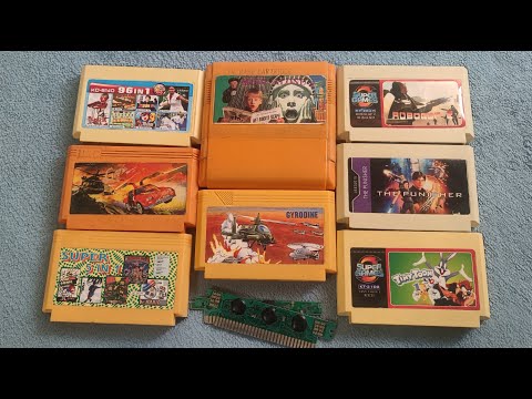 Видео: Проверка картриджей Dendy #2