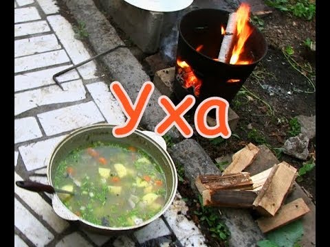 Видео: УХА КЛАССИЧЕСКАЯ / УХА в КАЗАНЕ На КОСТРЕ