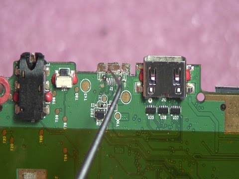 Видео: Как надежно припаять разъем зарядки микро USB вырванный с "корнем"