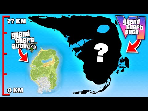 Видео: Я Воссоздал Карту GTA 6 с Нуля