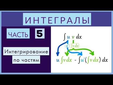 Видео: Интегралы №5 Интегрирование по частям