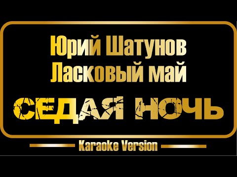 Видео: Юрий Шатунов | Ласковый май | Седая ночь 2002 (караоке) оригинал + бэк-вокал