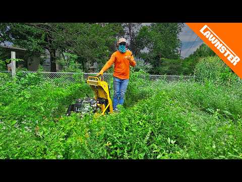 Видео: Она молилась о том, чтобы нам помогли с газонокосилкой прямо перед нашим приездом!