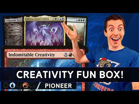 Видео: 🎁 Набор «Разнообразие» 🎁 - 🔵🔴 - Izzet Creativity - Pioneer