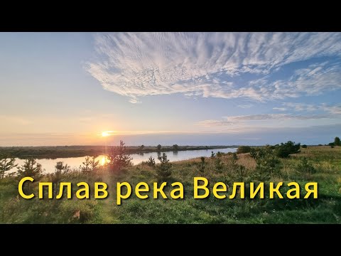 Видео: Сплав река Великая Остров-Псков 2024г. август день третий