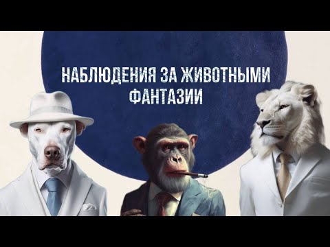 Видео: Наблюдения за животными. Фантазии. ТИ им. Б.Щукина.