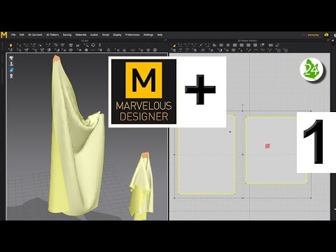 Видео: Marvelous Designer секреты 👗 Увеличение быстродействия Настройка MD Полотенце Интерьер 3d Урок 52
