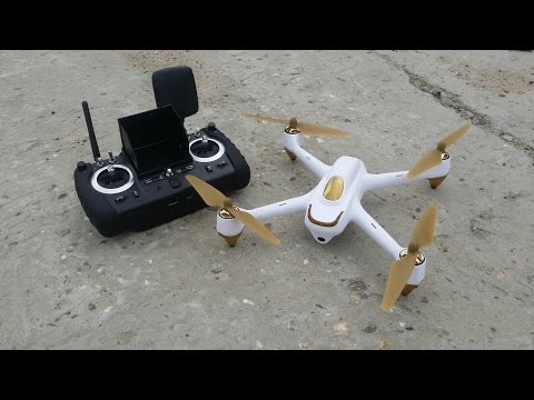 Видео: FPV квадрокоптер HUBSAN H501S ... Следуй за мной, GPS, RTH, 4,3", OSD