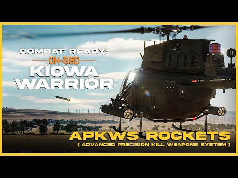 Видео: Управляемые ракеты APKWS для DCS World OH-58D Kiowa Warrior