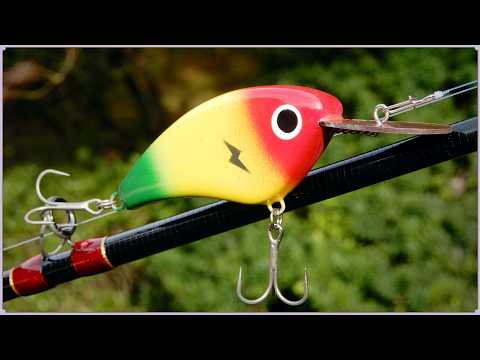 Видео: Как сделать Round Bill Crankbaits из бальзового дерева. / Планы рыболовных приманок.