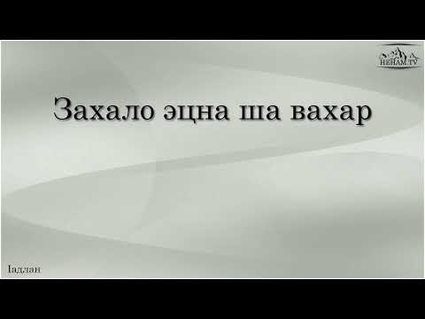 Видео: Захало эцна ша вахар / Iадлан