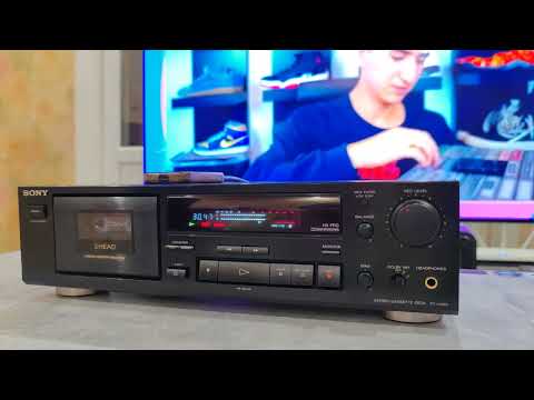 Видео: Касетна дека Sony TC-K490  тест