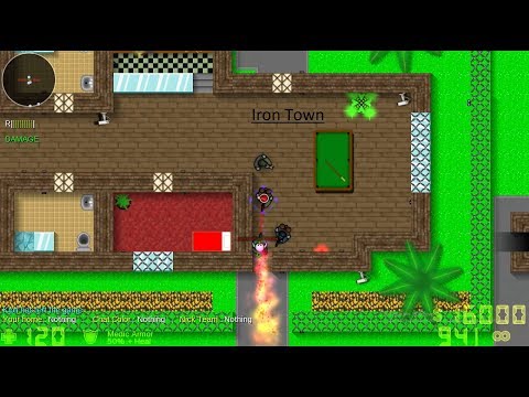 Видео: Огнемётный Отряд в Iron Town. Conter-Strike 2d