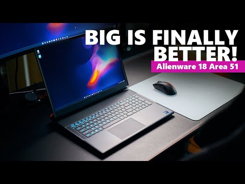 Видео: Игровой моноблок, который хочет стать ноутбуком — обзор Alienware 18 Area 51