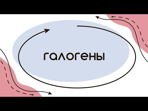 Видео: Галогены.