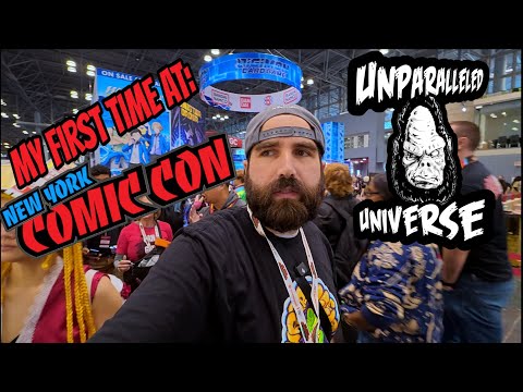 Видео: Мой ПЕРВЫЙ NYCC!! В стиле видеоблога! Исследую! Разглядываю игрушки! Встречаю друзей!