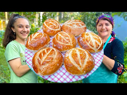 Видео: Легендарный Рецепт Деревенского Хлеба – Секрет хрустящей и мягкой выпечки!