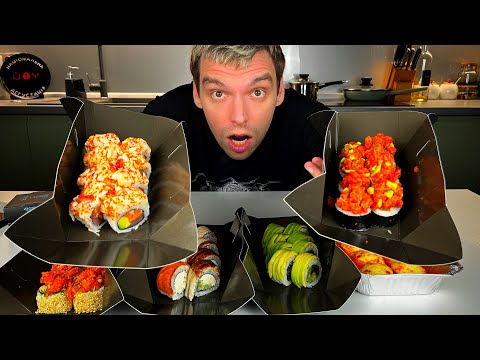 Видео: РОЛ ЗІ СПРАВЖНІМ КРАБОМ ЗА 1000ГРН ШОО?? Дегустація Extaz Sushi!! Шукаю Найсмачніші Суші! Випуск 14!