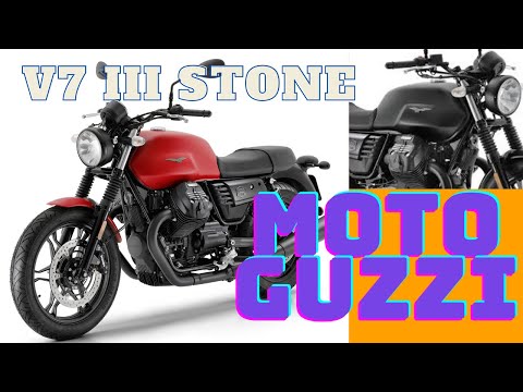 Видео: Итальянский классический мотоцикл Moto Guzzi v7 III Stone. Часть 1