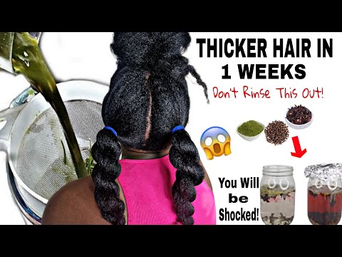 Видео: Не смывайте! Ваши волосы будут расти как сумасшедшие | Экстремальный рост волос с морингой и гвоз...