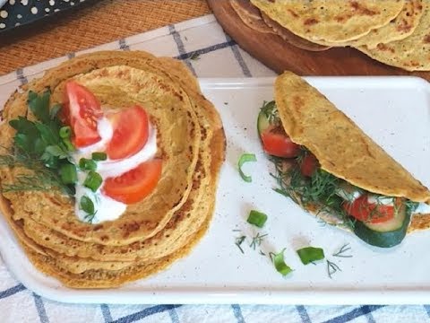 Видео: Живая еда. Нутовые лепёшки «Сокко»