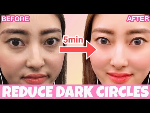 Видео: Уменьшите темные круги и морщины под глазами с помощью этого массажа