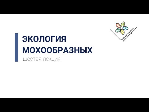 Видео: Экология мохообразных