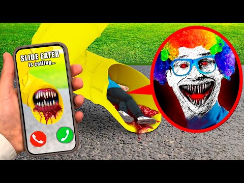Видео: СРОЧНО! мой дрон снял, как SLIDER EATER проглотил SLEEPY.EXE!